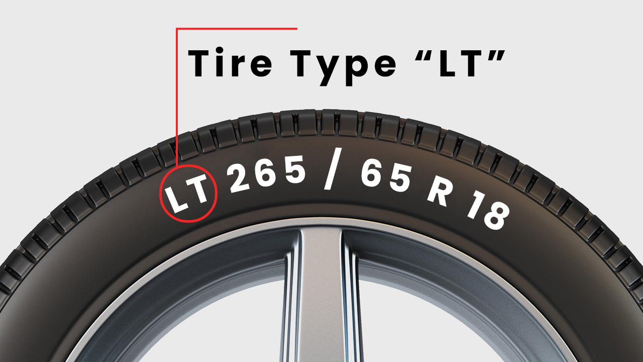 Light Truck Tire Type LT for Size